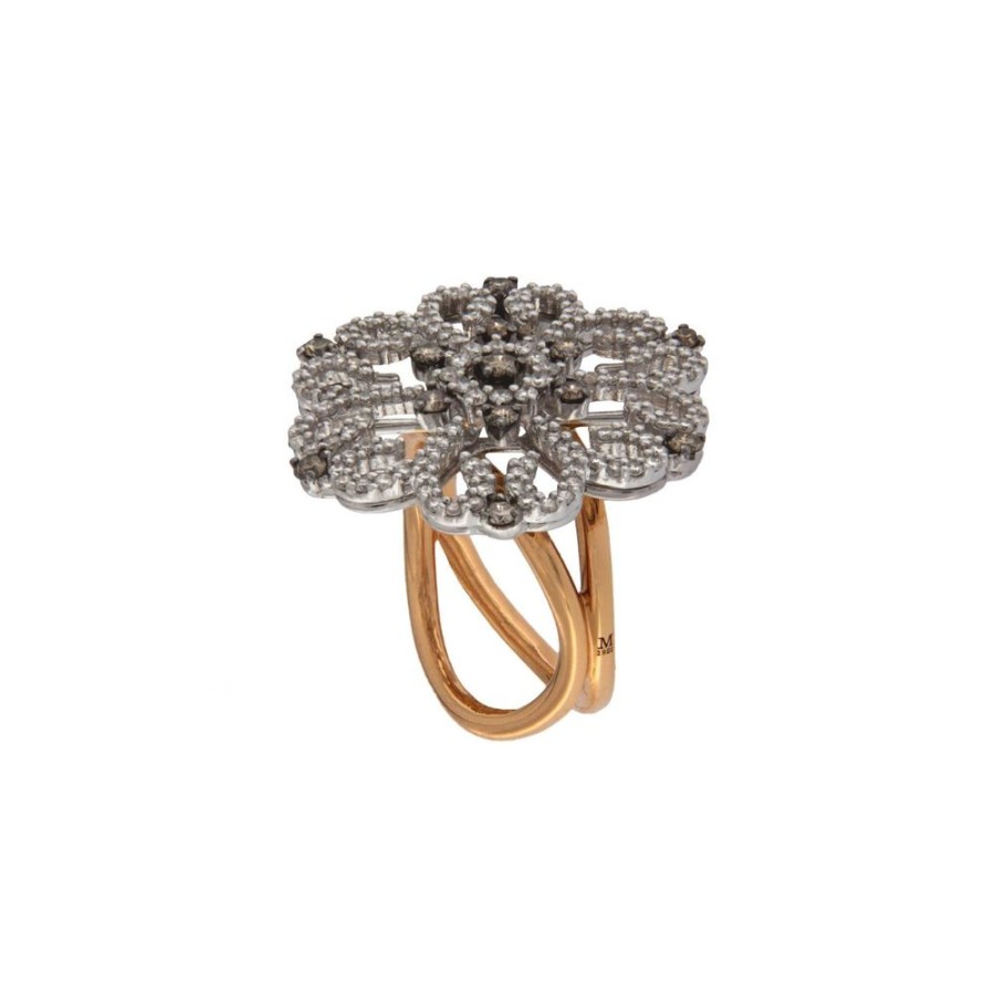 Modern Jewelry S.Vaggi | Gold Ring With Diamonds