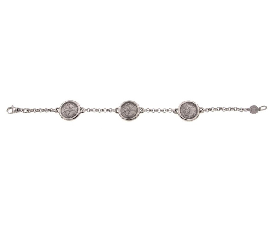 Modern Jewelry S.Vaggi | Silver Florin Bracelet