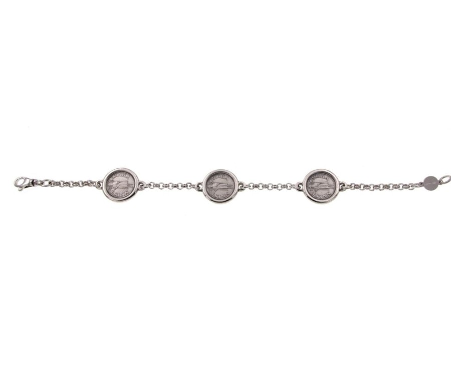 Modern Jewelry S.Vaggi | Silver Florin Bracelet