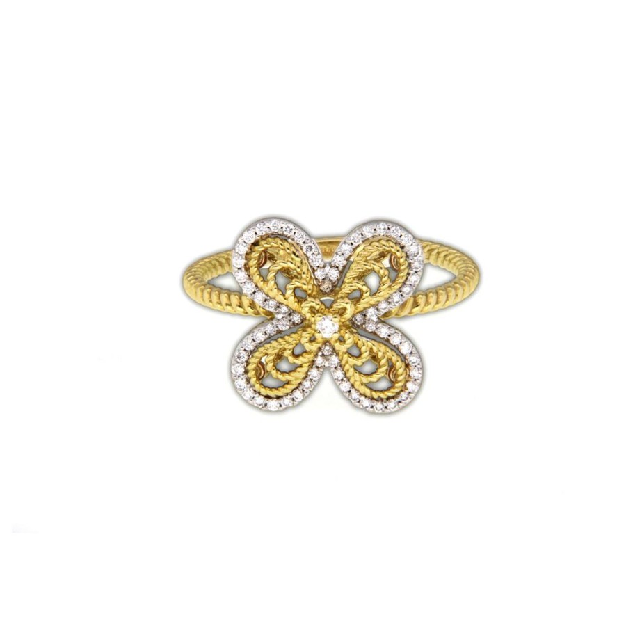 Modern Jewelry S.Vaggi | Gold Ring With Diamonds