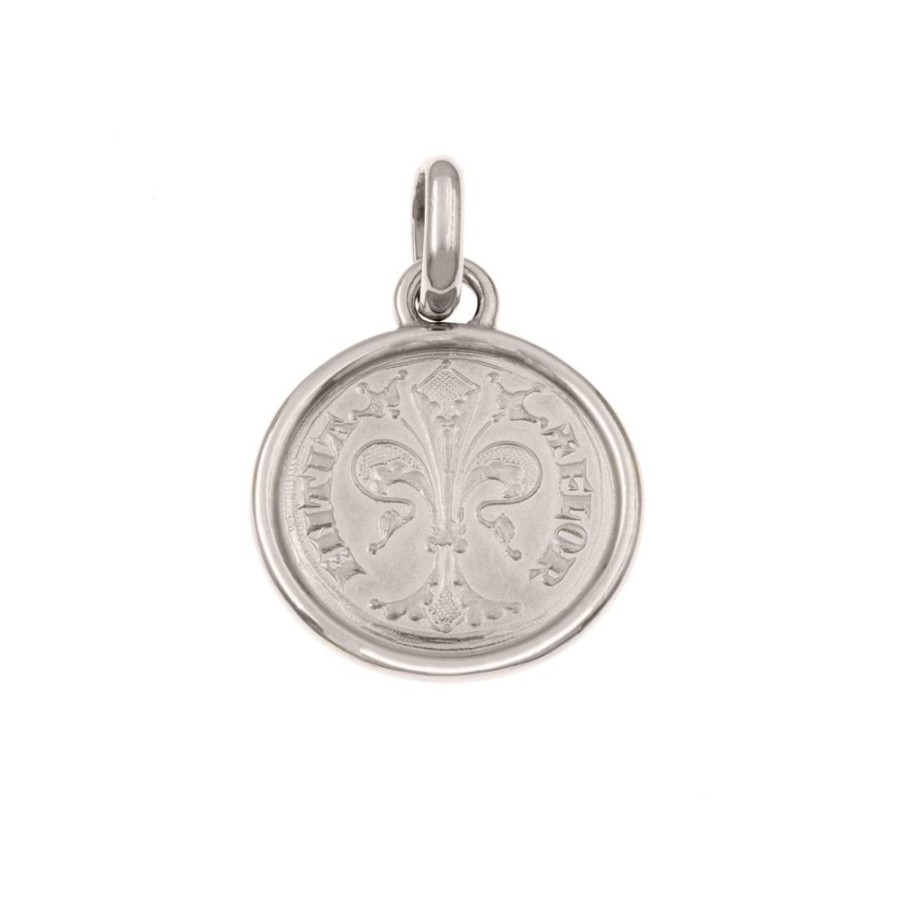 Modern Jewelry S.Vaggi | Silver Florin Pendant