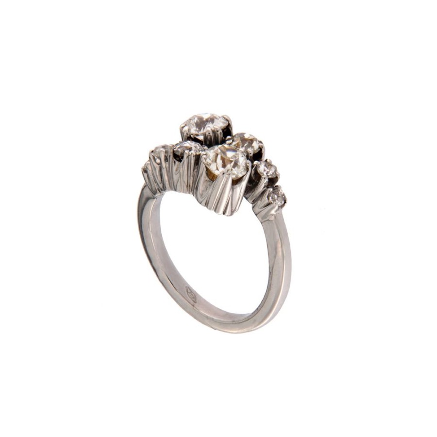 Modern Jewelry S.Vaggi | Gold Ring With Diamonds