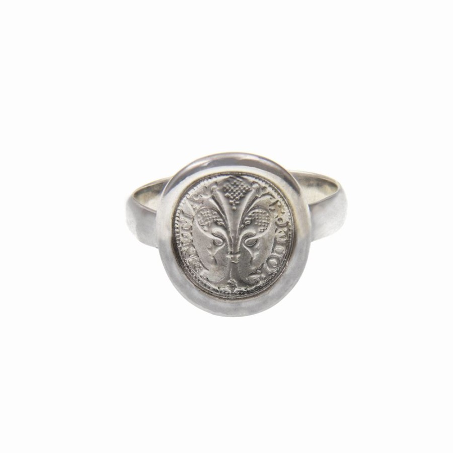 Modern Jewelry S.Vaggi | Silver Florin Ring