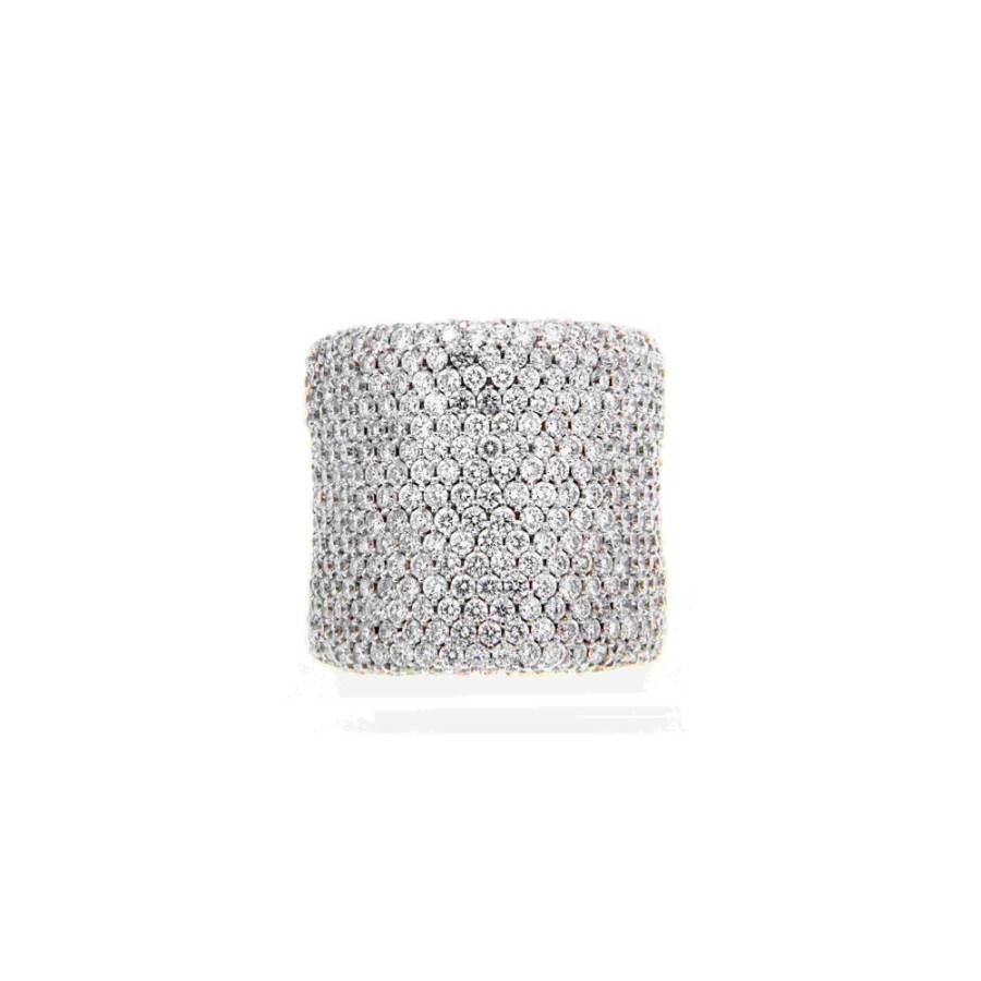 Modern Jewelry S.Vaggi | Gold Ring With Diamonds