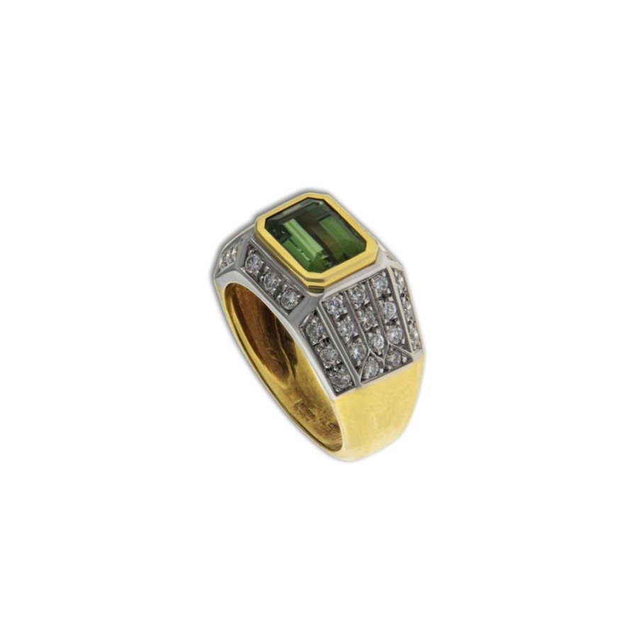 Modern Jewelry S.Vaggi | Gold Ring With Peridot