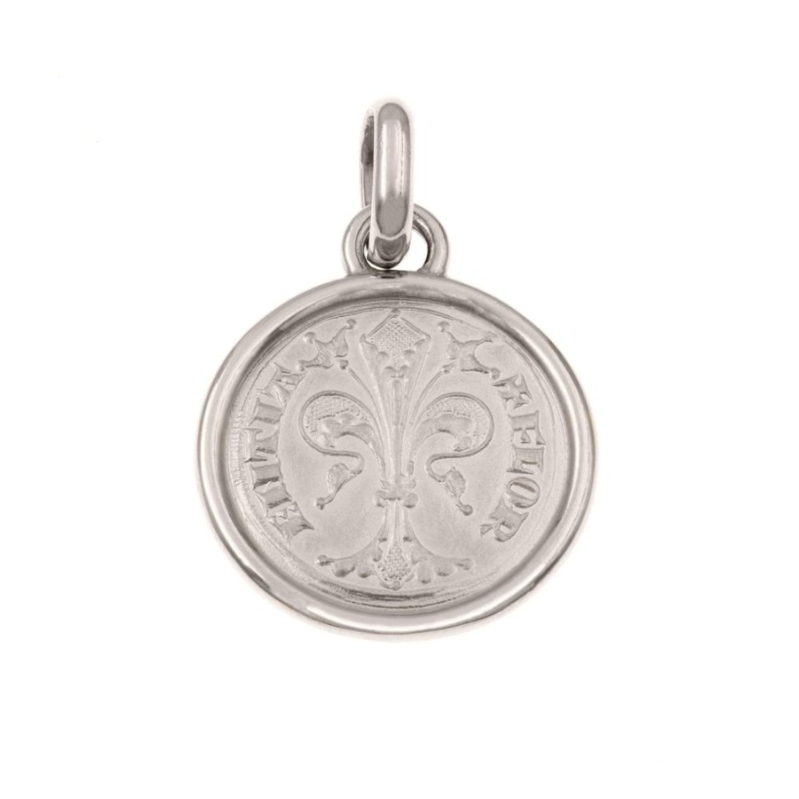 Modern Jewelry S.Vaggi | Silver Florin Pendant