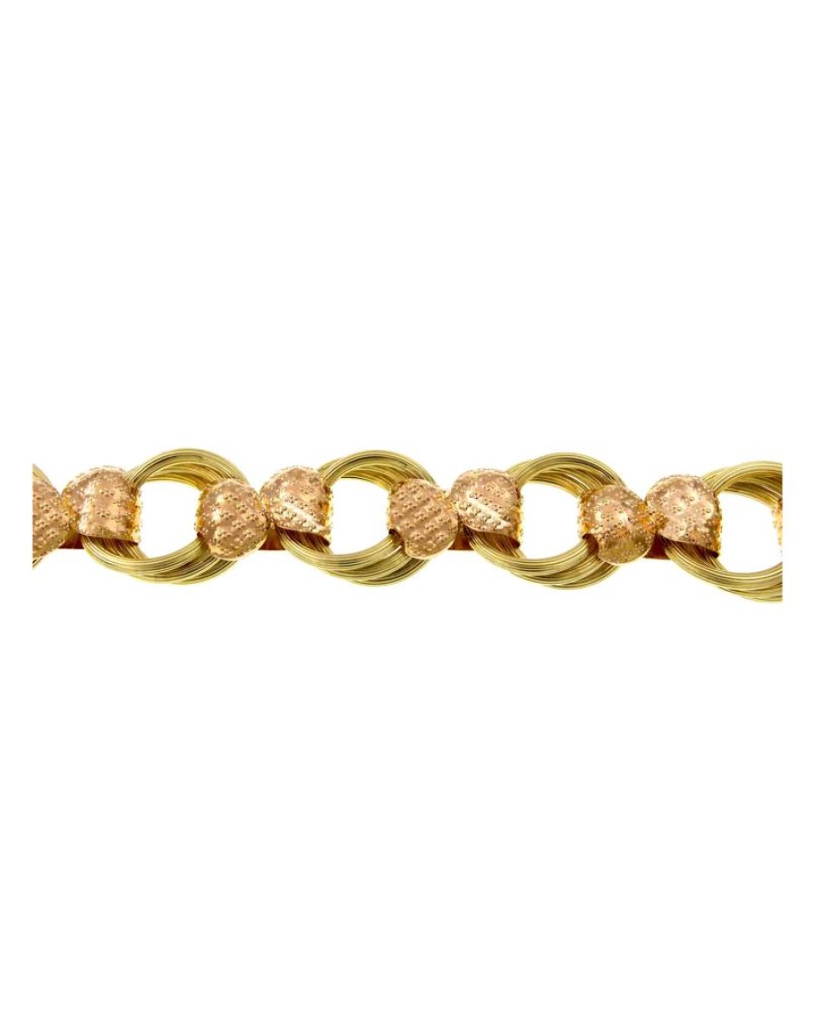 Vintage Jewelry S.Vaggi | Vintage Gold Bracelet