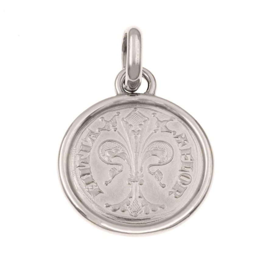 Modern Jewelry S.Vaggi | Silver Florin Pendant