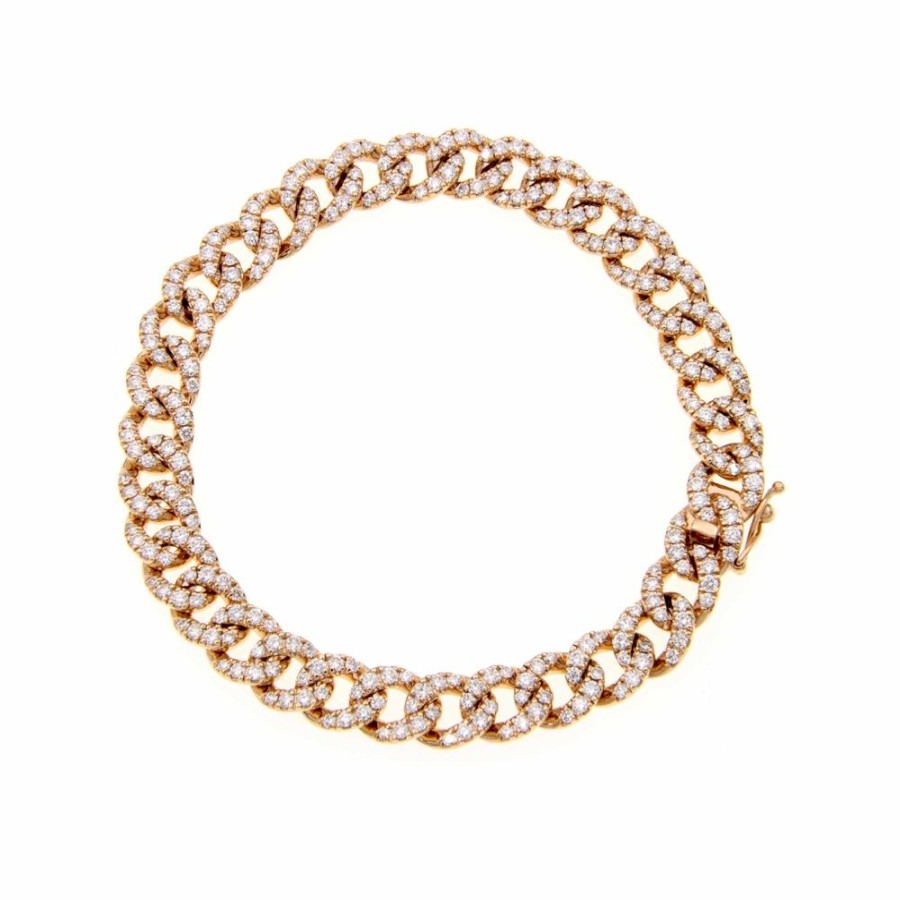 Modern Jewelry S.Vaggi | Gold Bracelet With Diamonds