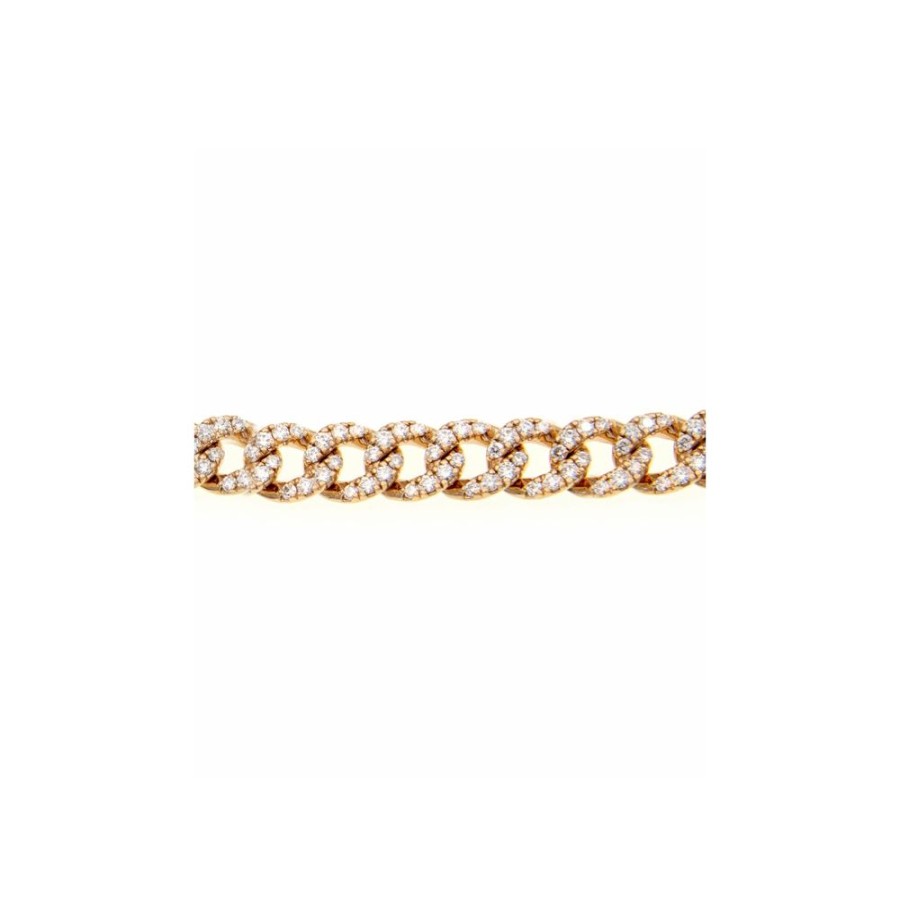 Modern Jewelry S.Vaggi | Gold Bracelet With Diamonds