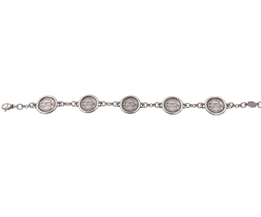 Modern Jewelry S.Vaggi | Silver Florin Bracelet