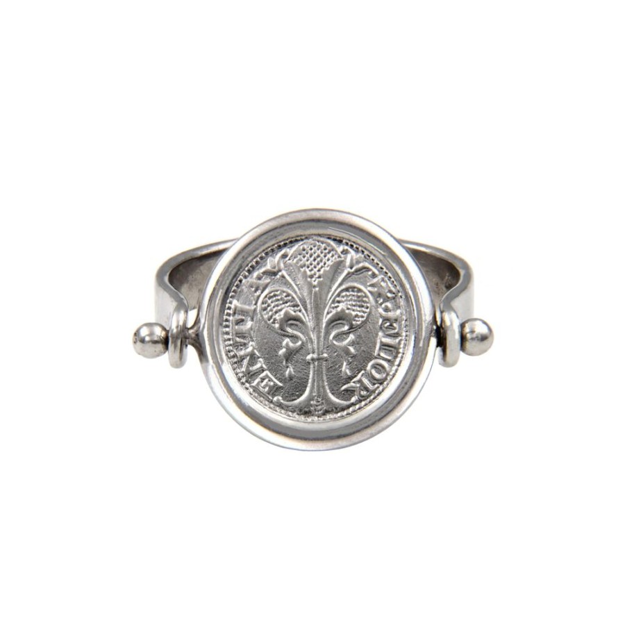 Modern Jewelry S.Vaggi | Silver Florin Ring