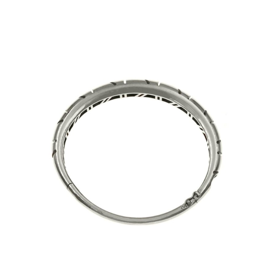 Modern Jewelry S.Vaggi | White Gold Bangle