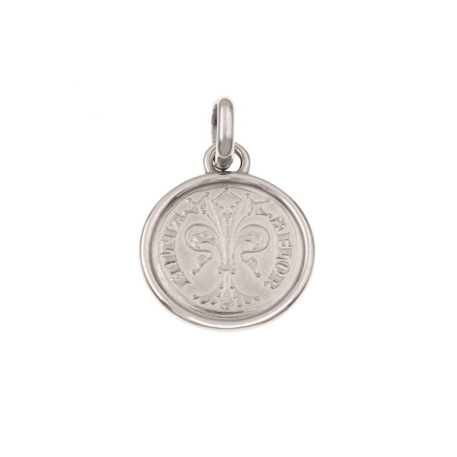 Modern Jewelry S.Vaggi | Silver Florin Pendant