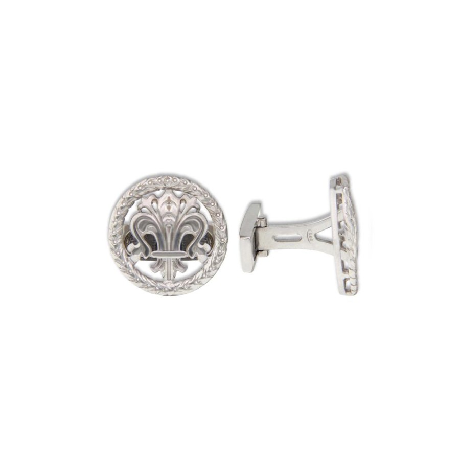 Men'S Jewelry S.Vaggi | Silver Cufflinks