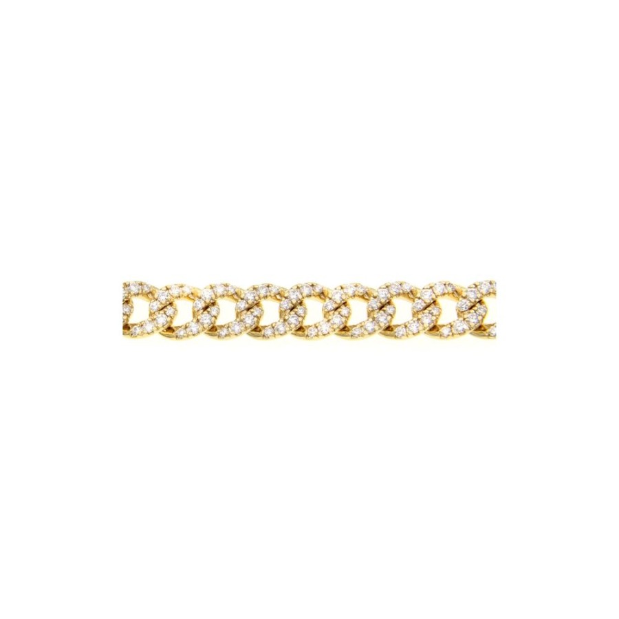 Modern Jewelry S.Vaggi | Gold Bracelet With Diamonds