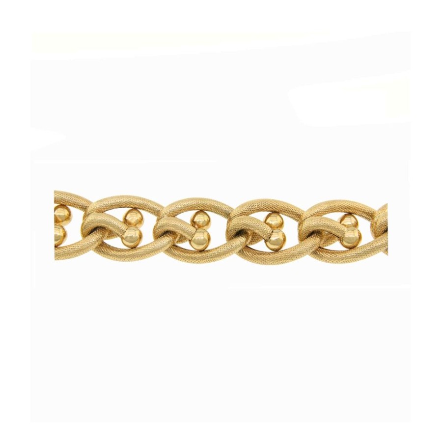 Vintage Jewelry S.Vaggi | Vintage Gold Bracelet