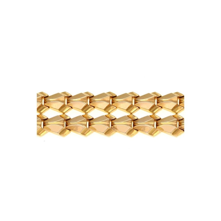 Vintage Jewelry S.Vaggi | Vintage Gold Bracelet