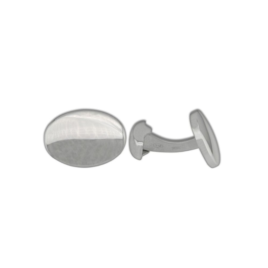 Men'S Jewelry S.Vaggi | Silver Cufflinks