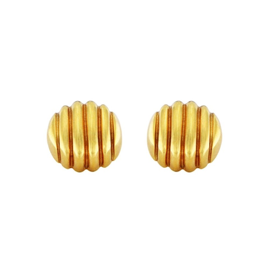 Men'S Jewelry S.Vaggi | Gold Cufflinks