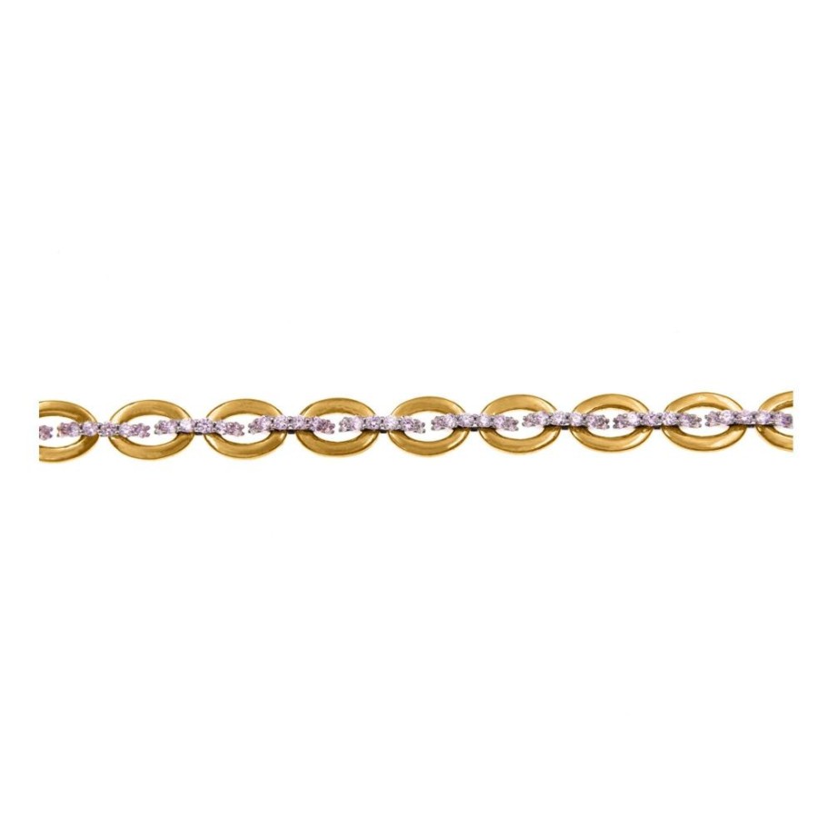 Modern Jewelry S.Vaggi | Gold Bracelet With Diamonds