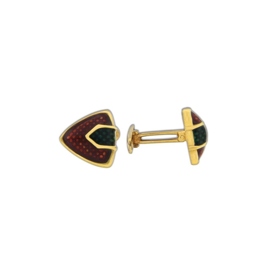 Men'S Jewelry S.Vaggi | Gold Cufflinks