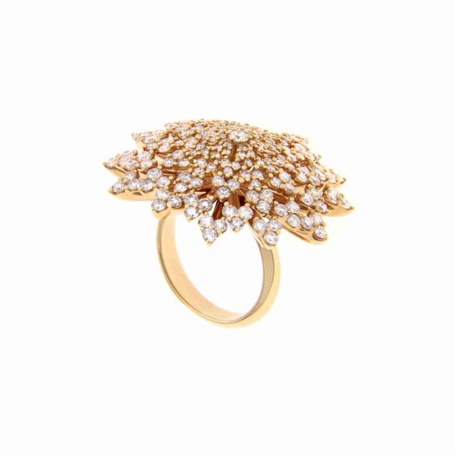 Modern Jewelry S.Vaggi | Gold Ring With Diamonds