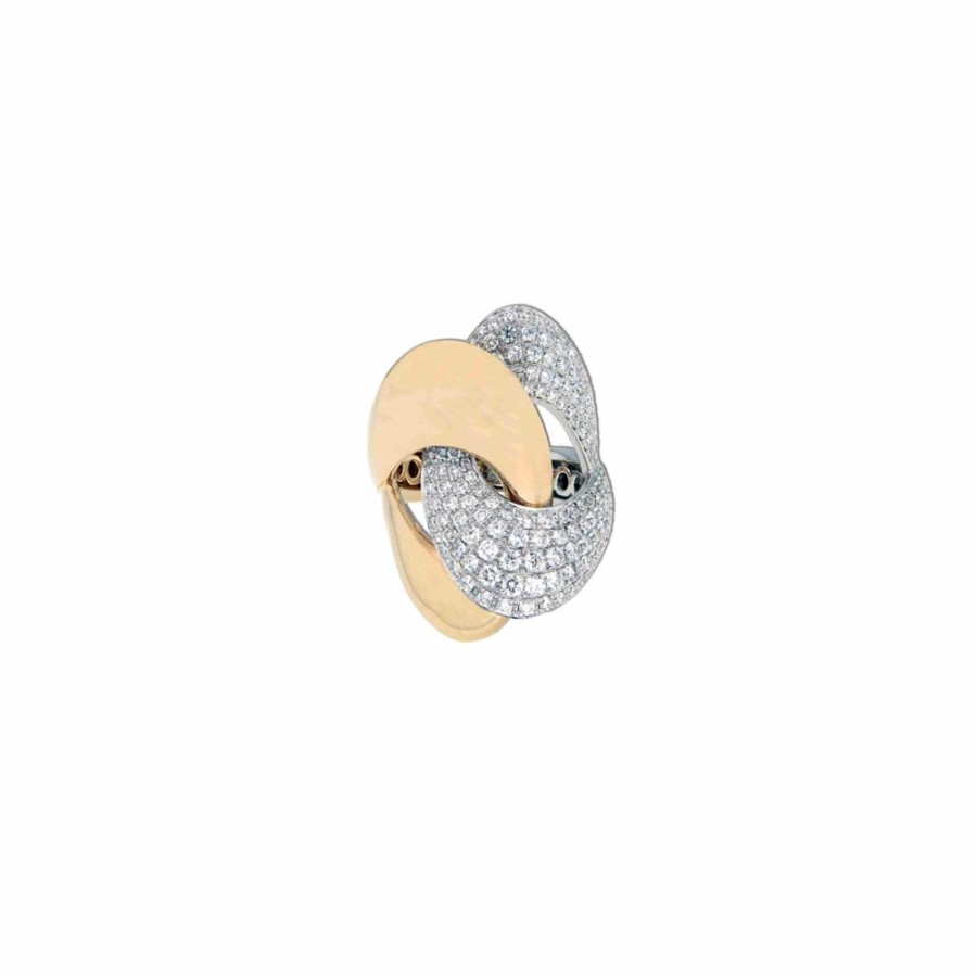 Modern Jewelry S.Vaggi | Gold Ring With Diamonds