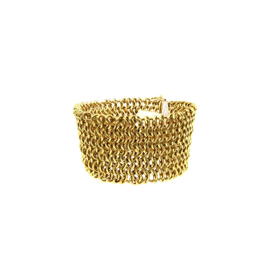 Vintage Jewelry S.Vaggi | Vintage Gold Bracelet