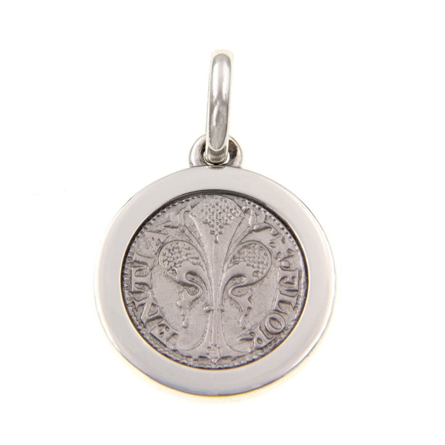 Modern Jewelry S.Vaggi | Silver Florin Pendant